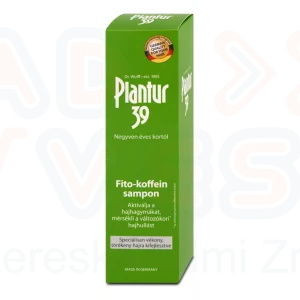 Plantur 39 Koffeines sampon 250 ml nőknek vékonyszálú hajra